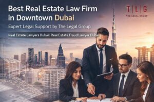 Real Estate Lawyers Dubai providing legal consultation for property disputes in Downtown Dubai