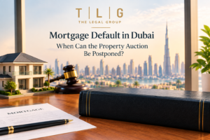 Mortgage default and property auction postponement in Dubai