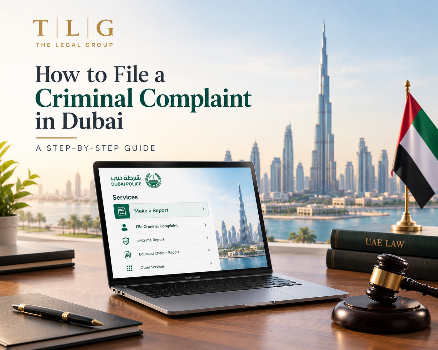 How to file a criminal complaint in Dubai through Dubai Police