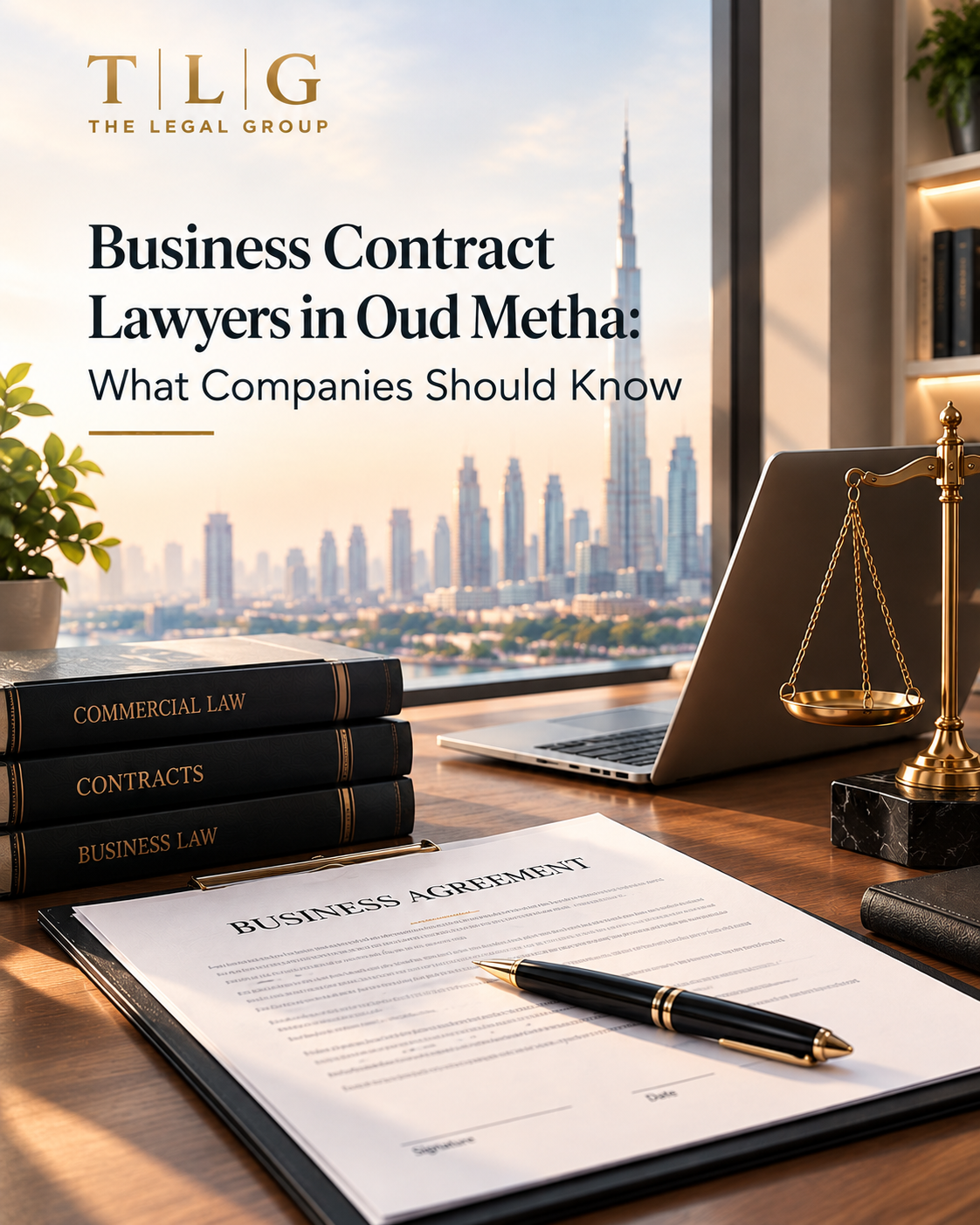 Business contract lawyers in Oud Metha helping companies with commercial agreements