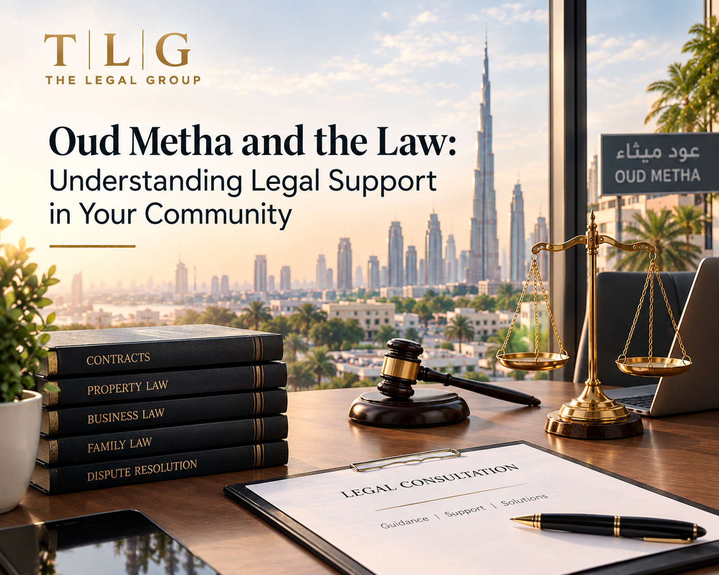Legal support in Oud Metha for residents and businesses