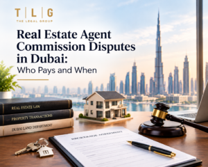 Real estate agent commission disputes in Dubai and property brokerage legal guidance