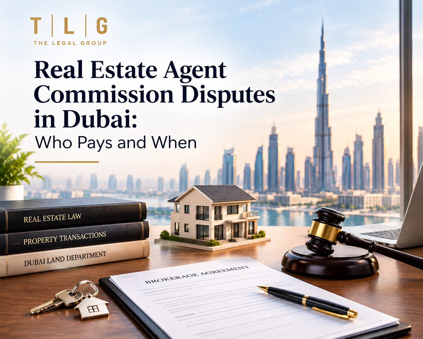 Real estate agent commission disputes in Dubai and property brokerage legal guidance
