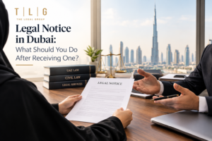Legal Notice in Dubai and Legal Advice for Disputes