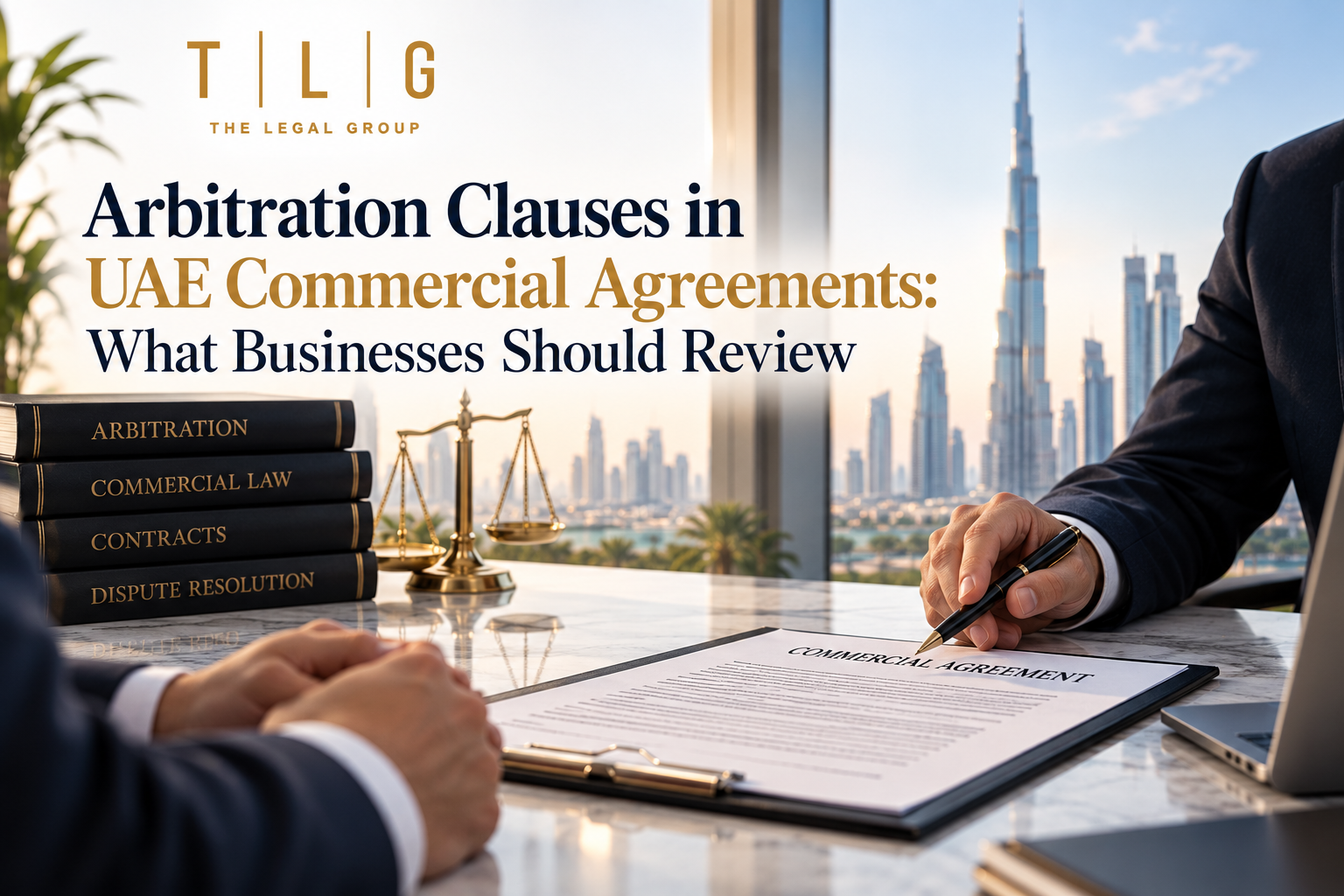 Arbitration Clauses in UAE Commercial Agreements: What Businesses Should Review