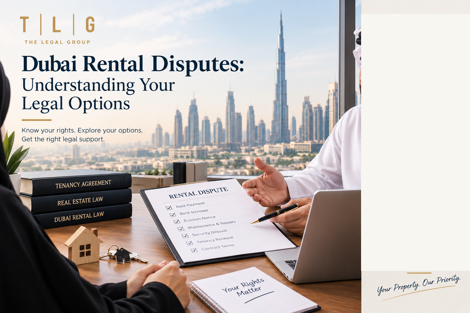 Dubai rental disputes legal options and rental law guidance